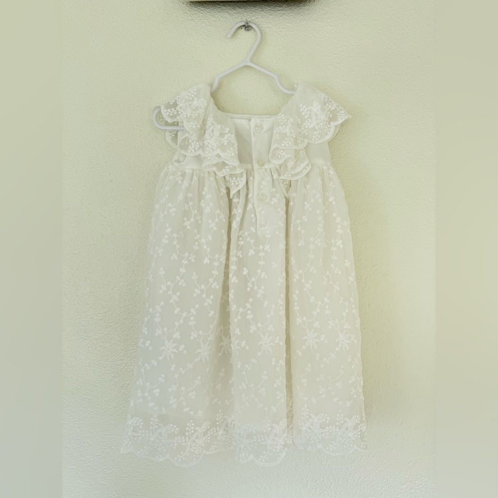 Edgehill Collection Embroidered Dress - Picture 3 of 5